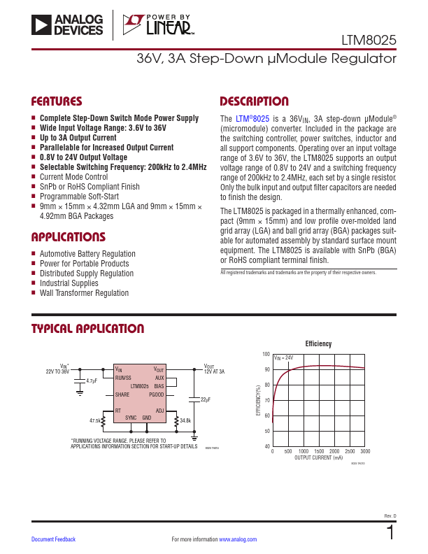 LTM8025 Linear Technology