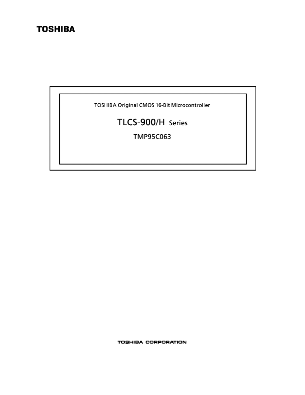 TMP95C063 Toshiba