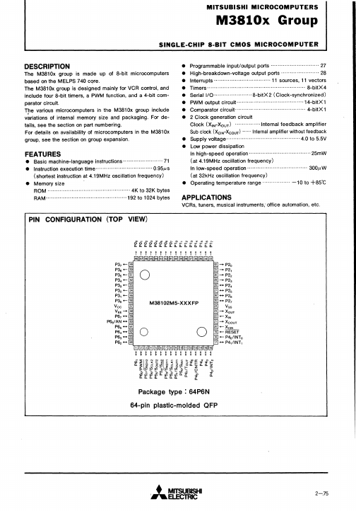 M38103E6SP