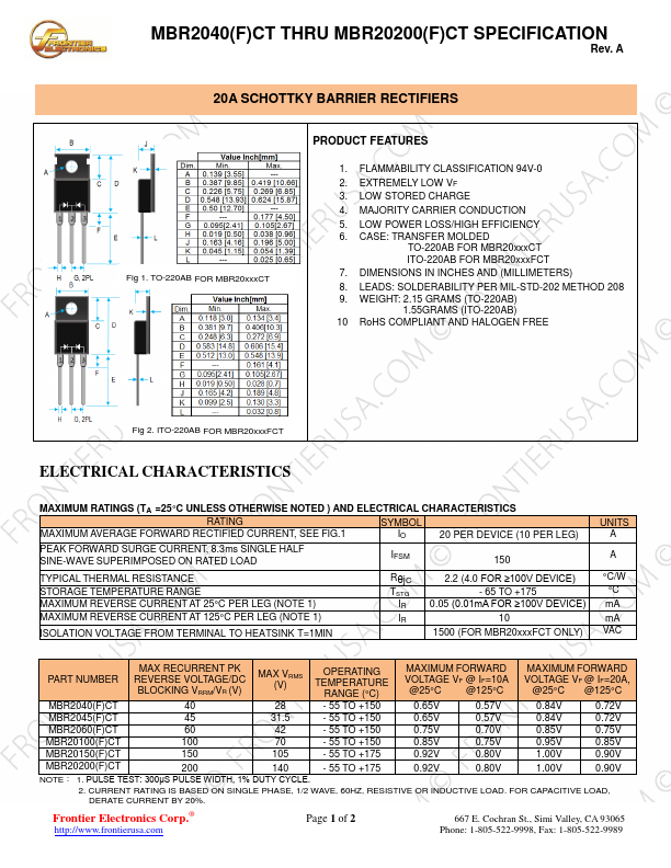 MBR20200CT