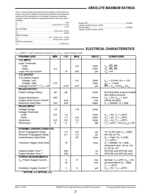 SP312E