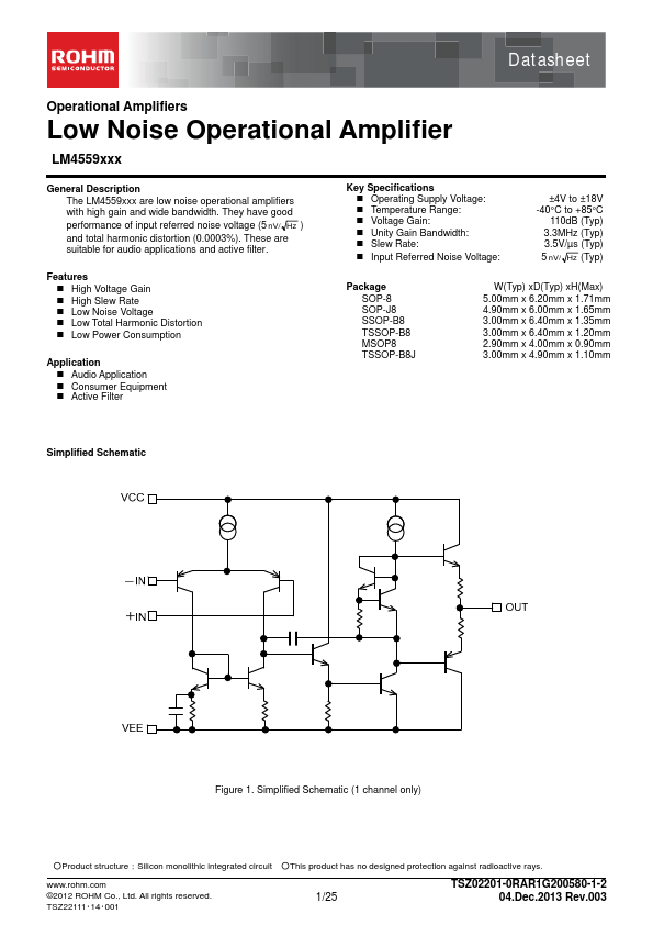 <?=LM4559FVT?> डेटा पत्रक पीडीएफ