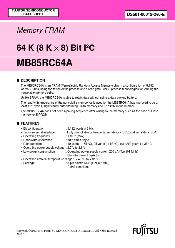 MB85RC64A