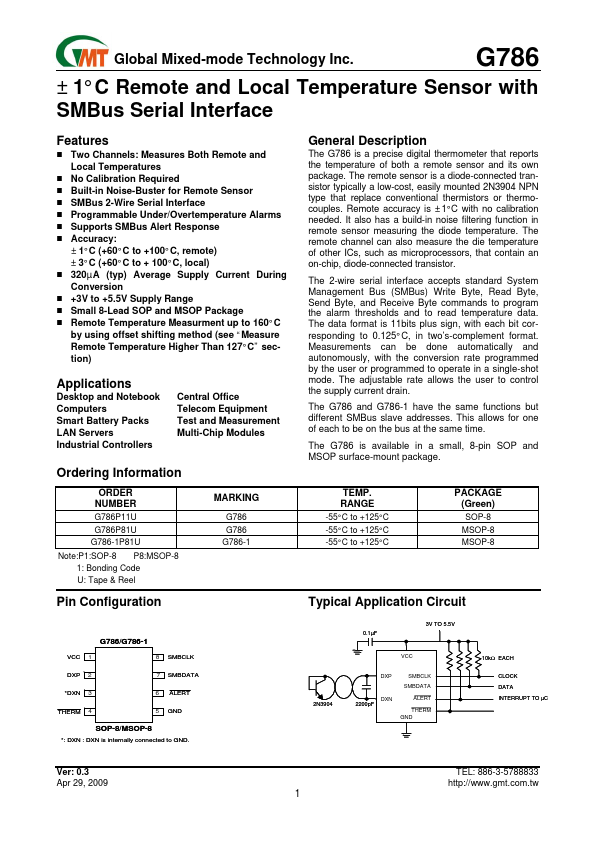 G786 Global Mixed-mode Technology