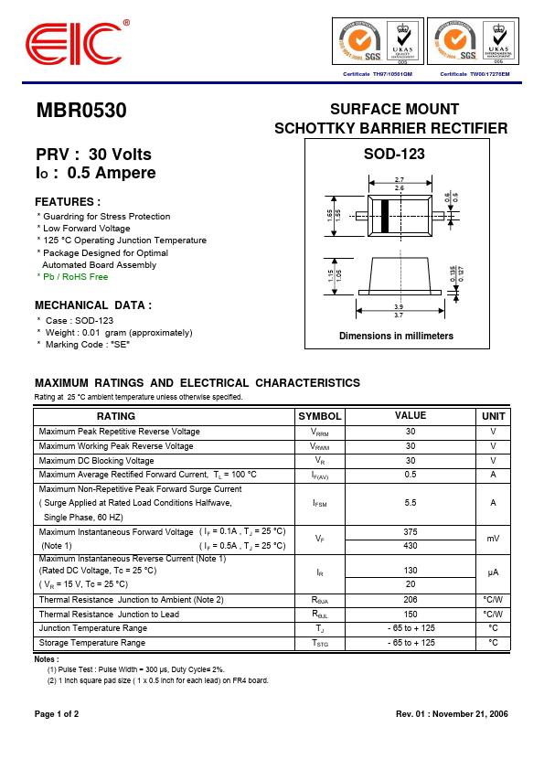 MBR0530 EIC