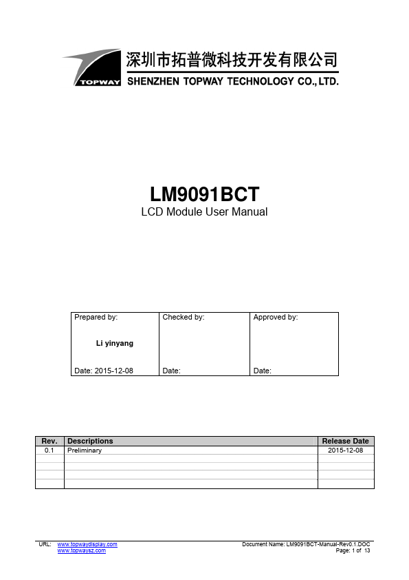 LM9091BCT