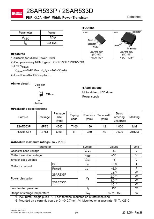 2SAR533P