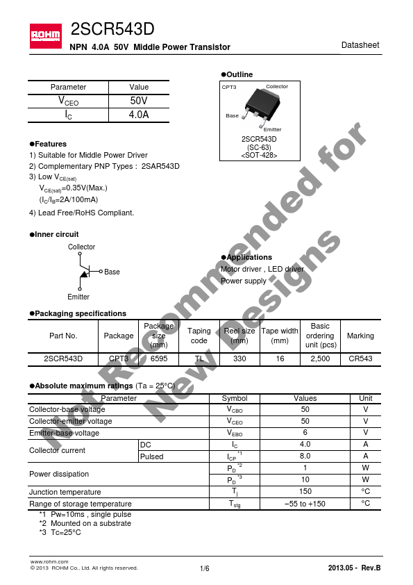 2SCR543D