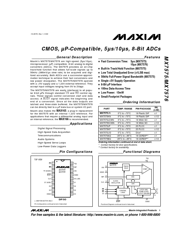 MX7575JP Maxim