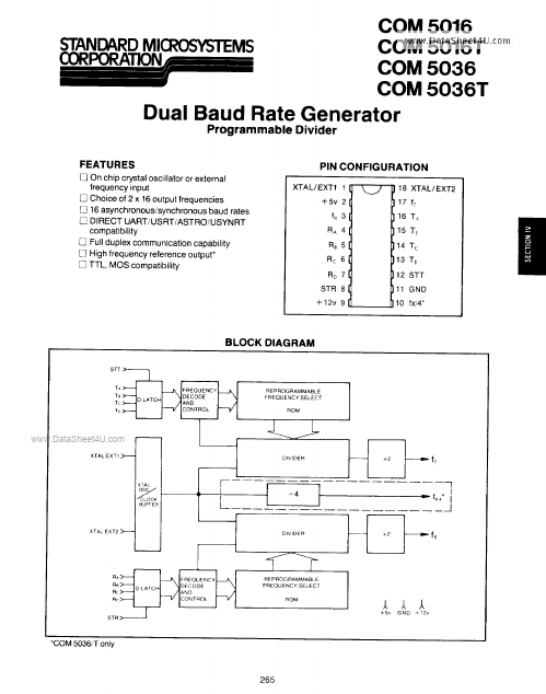 COM5016T Standard Microsystems