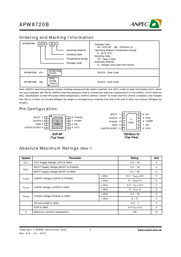 APW8720B