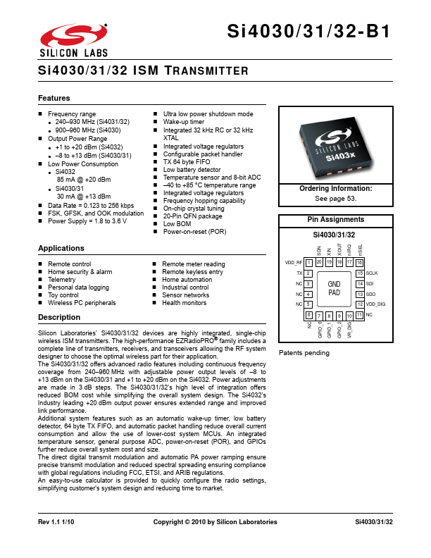 Si4030