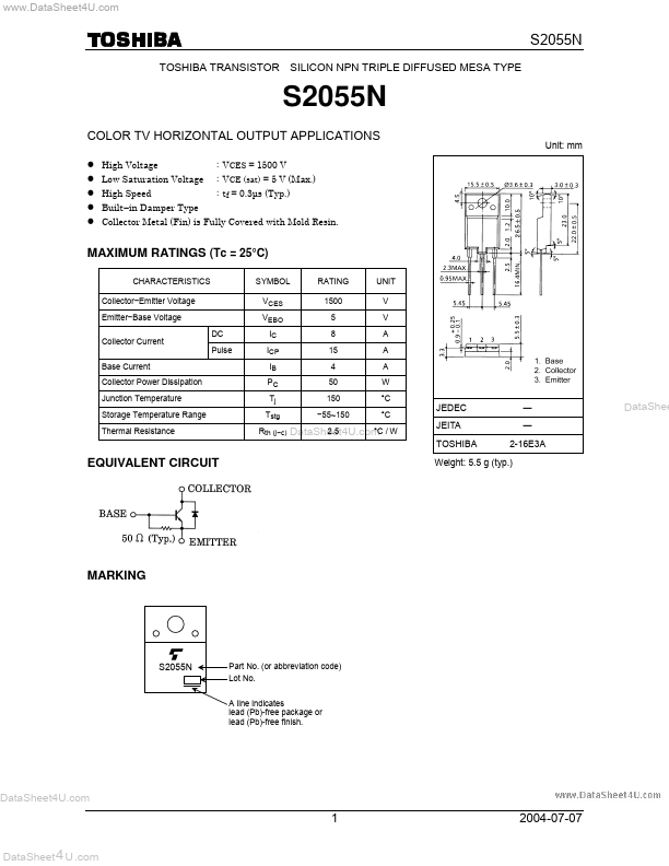 S2055N Toshiba