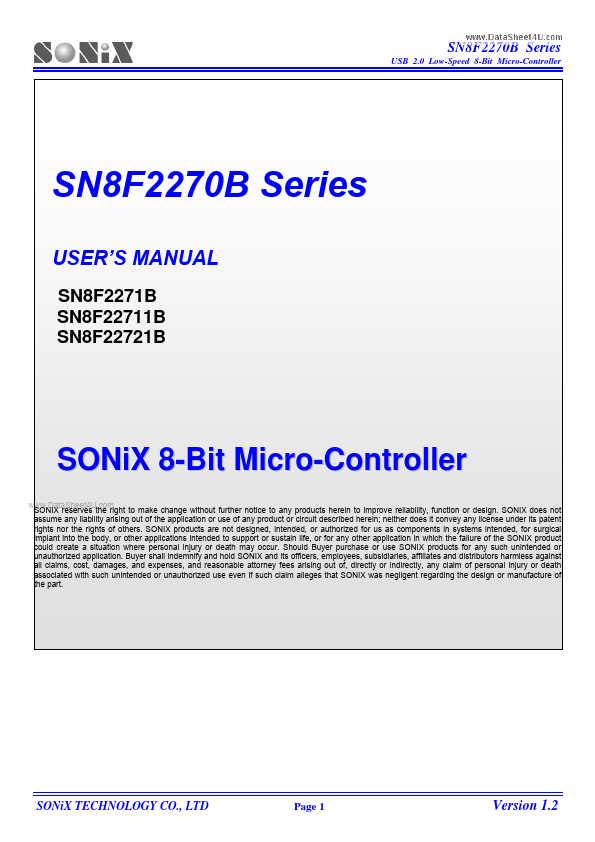 SN8F2270B