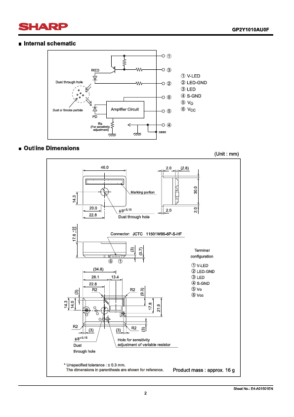 GP2Y1010AU0F