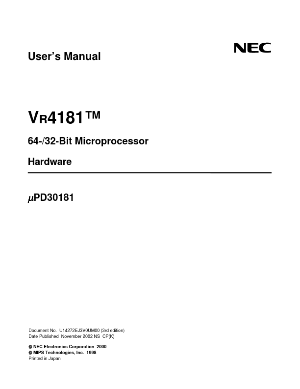 UPD30181 NEC