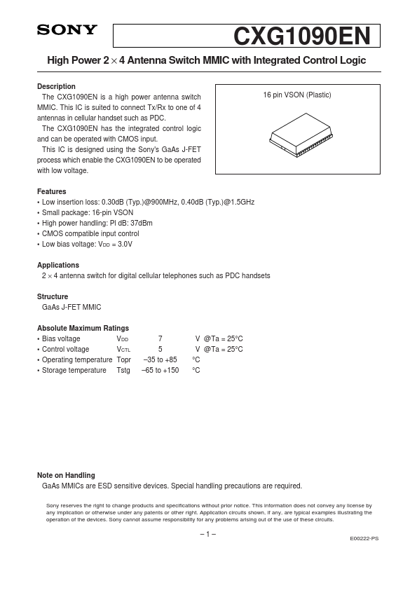 CXG1090EN