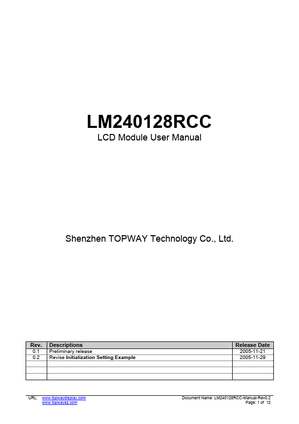LM240128RCC