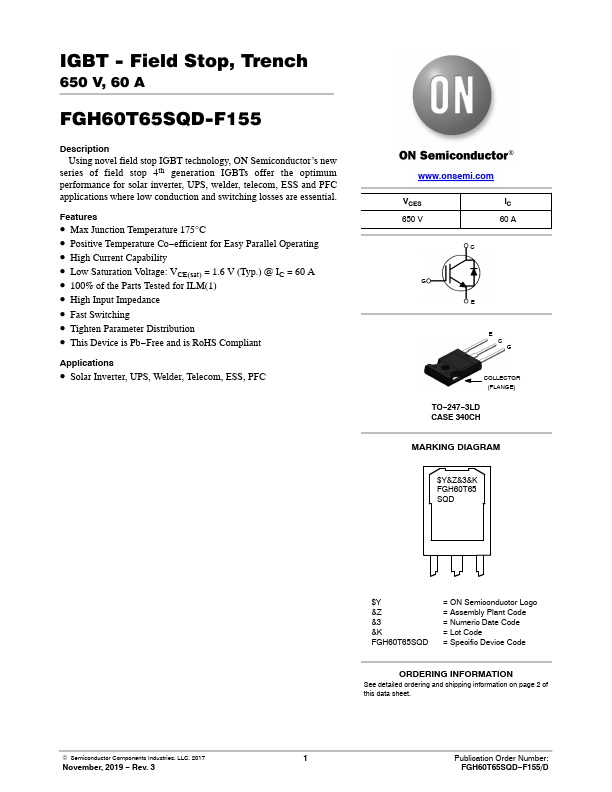 <?=FGH60T65SQD-F155?> डेटा पत्रक पीडीएफ