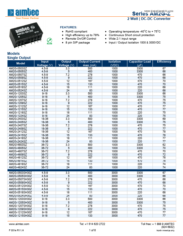 AM2G-1224SZ