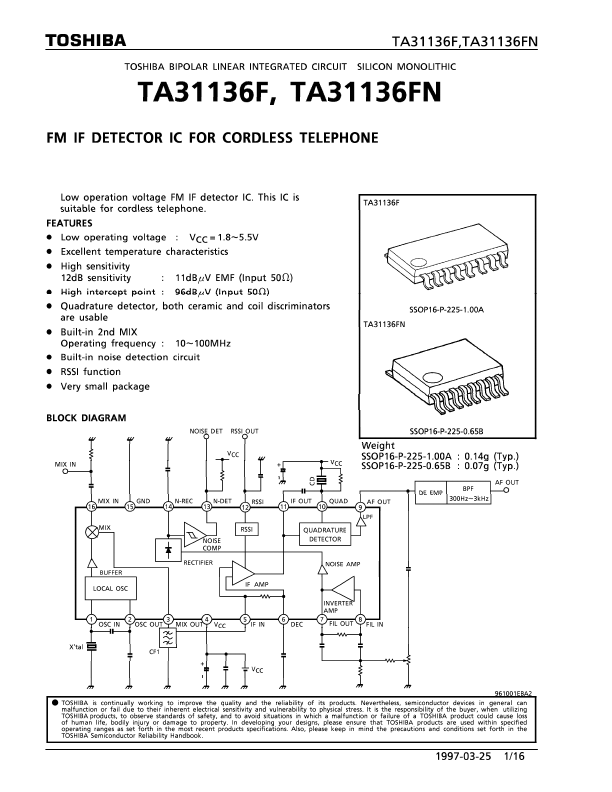 <?=TA31136?> डेटा पत्रक पीडीएफ