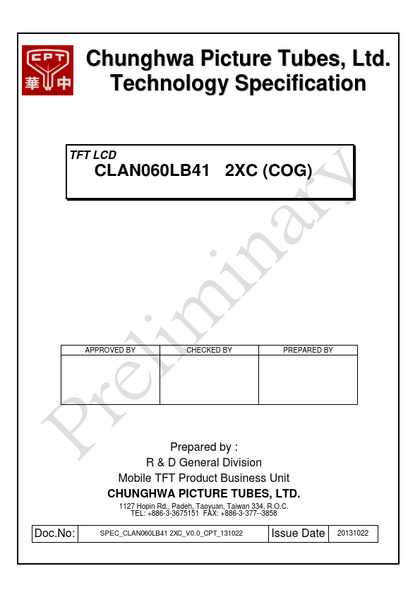 <?=CLAN060LB412XC?> डेटा पत्रक पीडीएफ