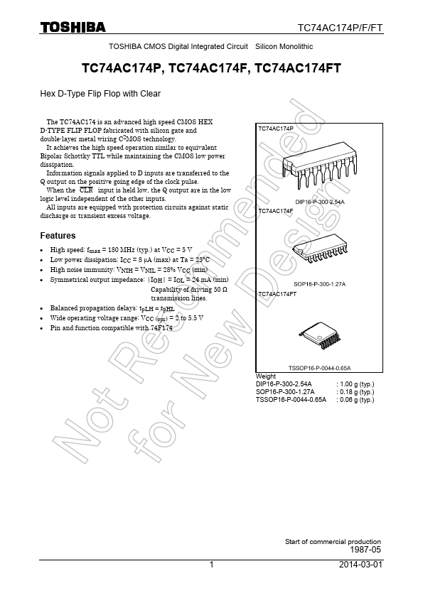 TC74AC174P