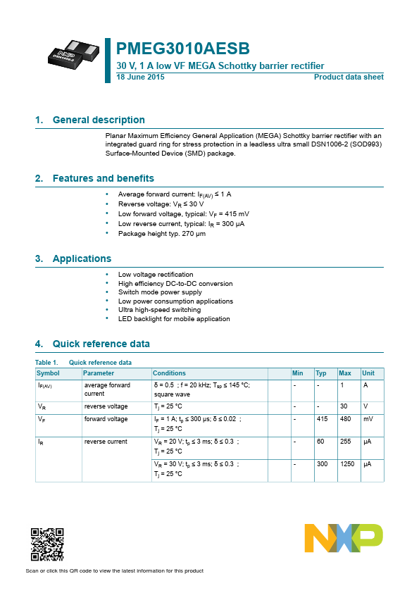 PMEG3010AESB