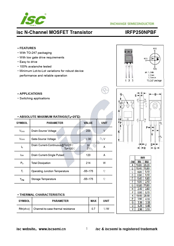 IRFP250NPBF