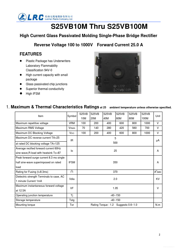 S25VB40M LRC