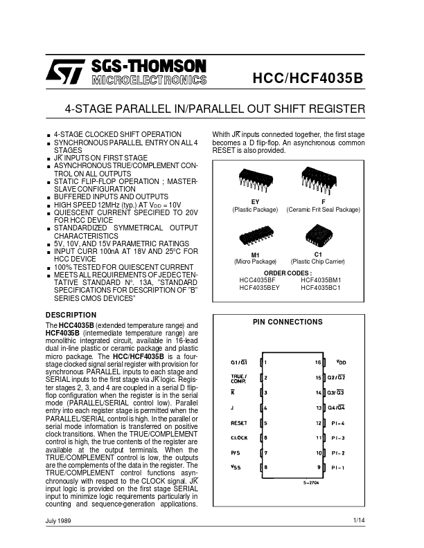 <?=HCC4035B?> डेटा पत्रक पीडीएफ