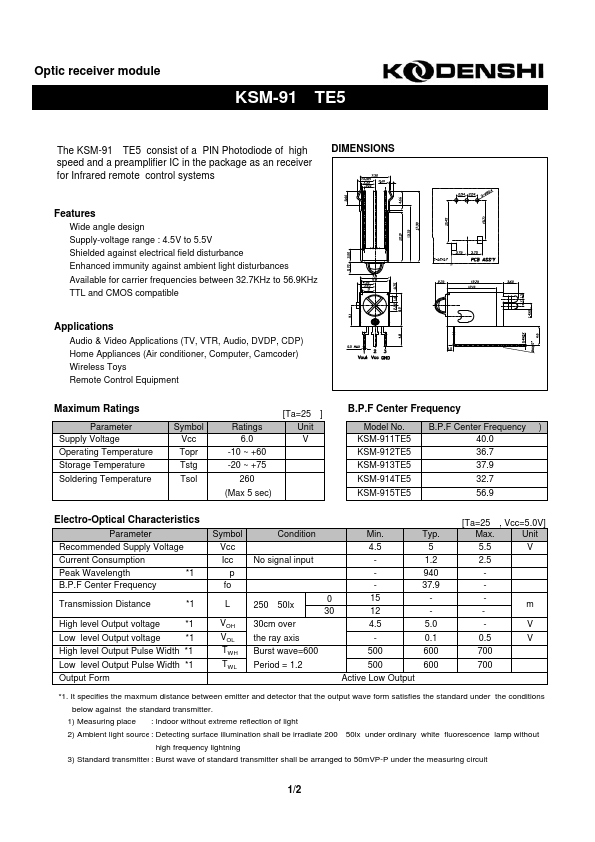 KSM-914TE5