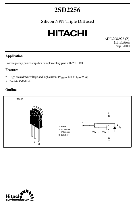 D2256 Hitachi
