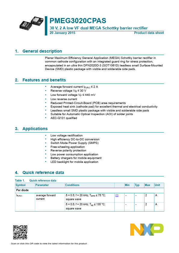 PMEG3020CPAS