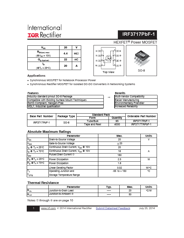 IRF3717PBF-1