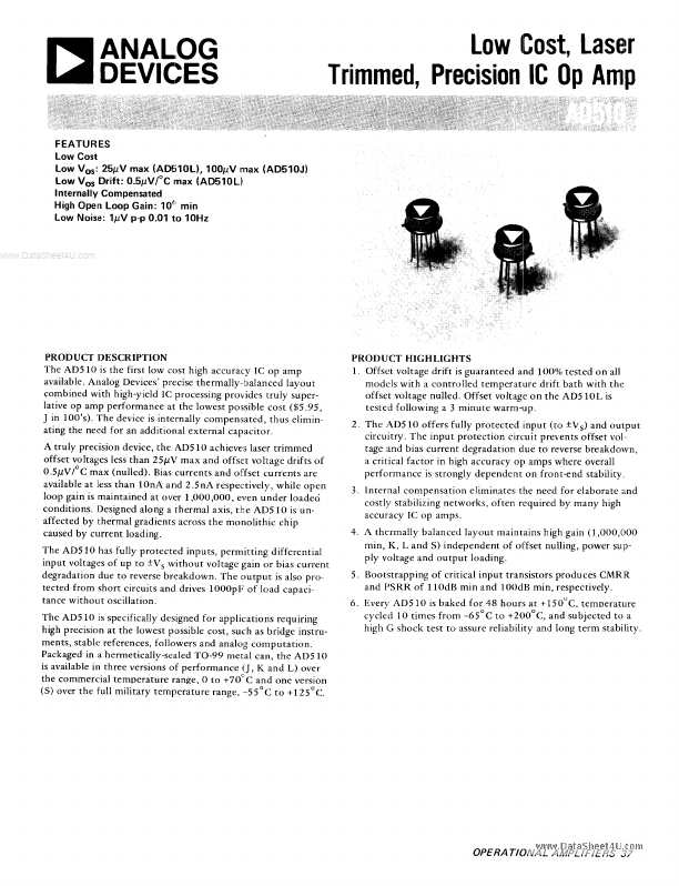 AD510 Analog Devices