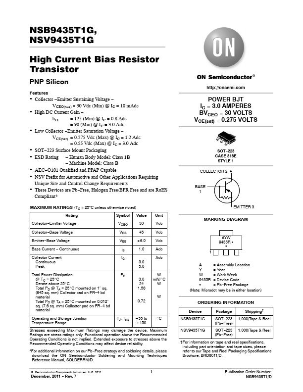 NSB9435T1G