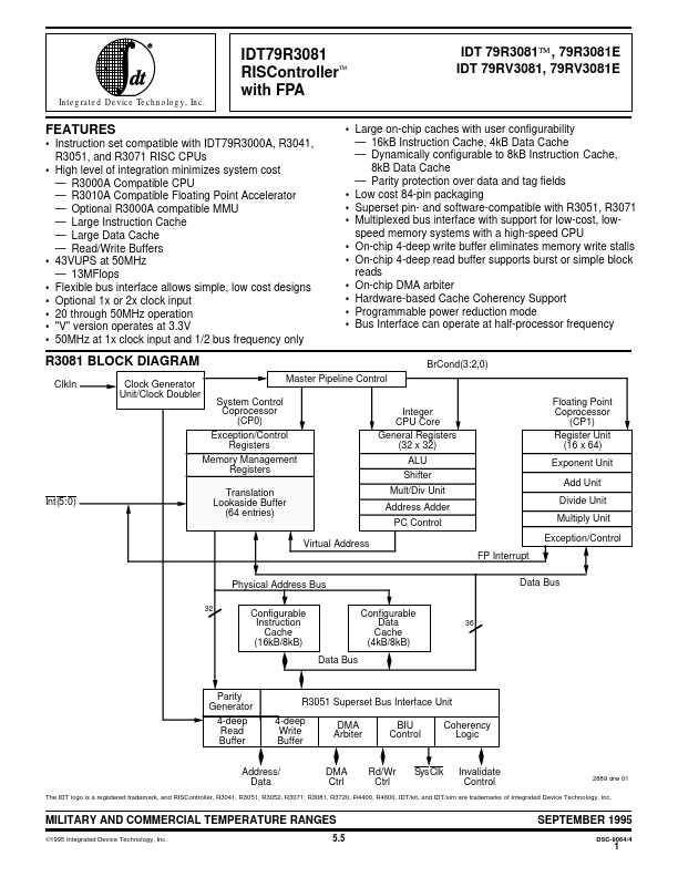 IDT79RV3081