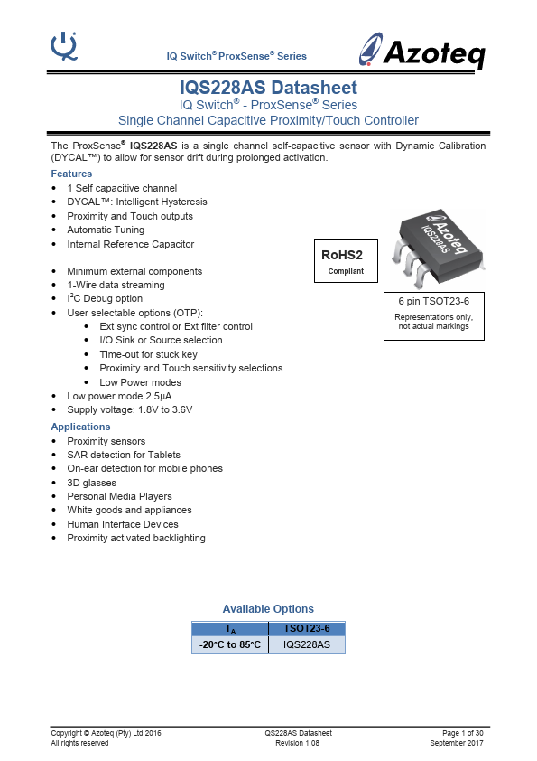 IQS228AS