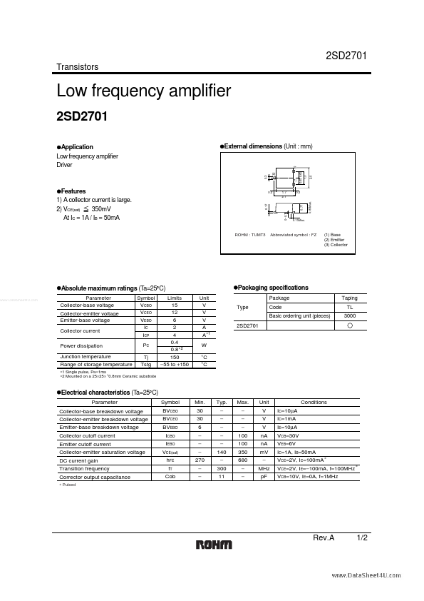 2SD2701