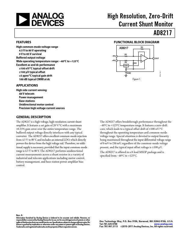 AD8217 Analog Devices