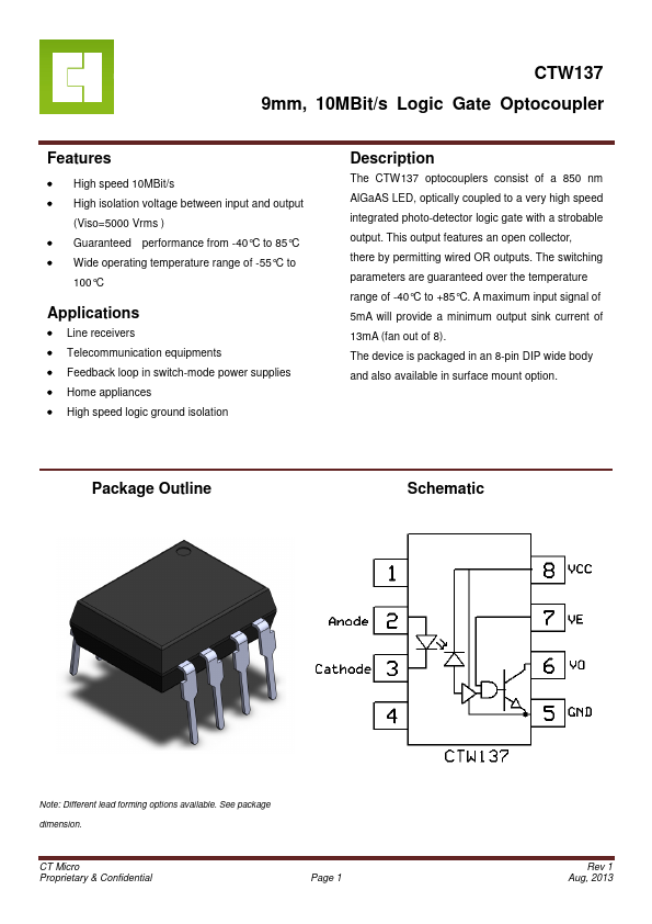 CTW137 CT Micro