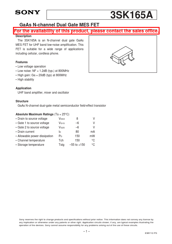 3SK165A