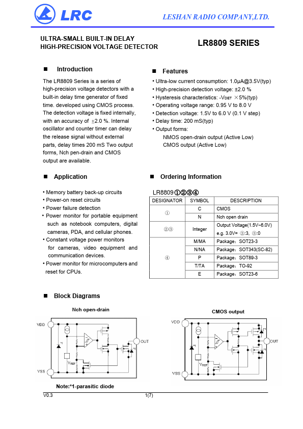 LR8809 LRC