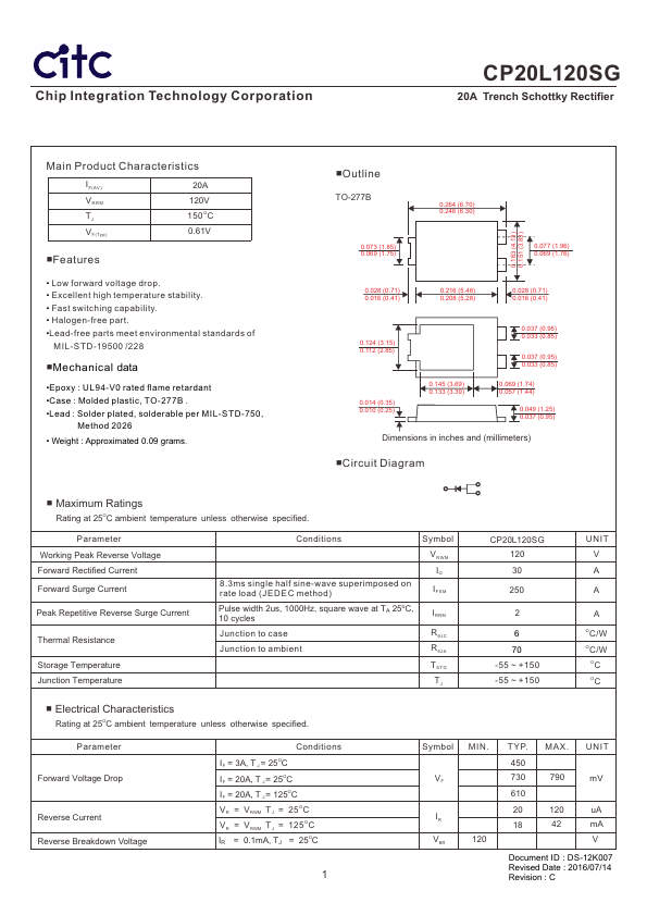 CP20L120SG