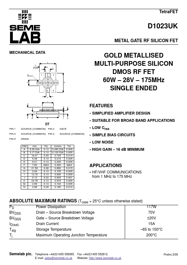 D1023 Seme LAB