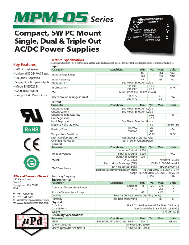 MPM-05 MicroPower Direct