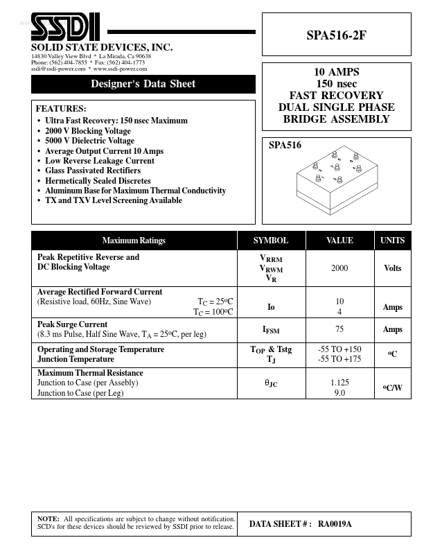 SPA516-2F