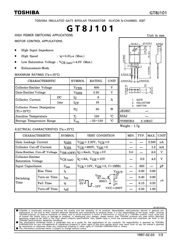 GT8J101