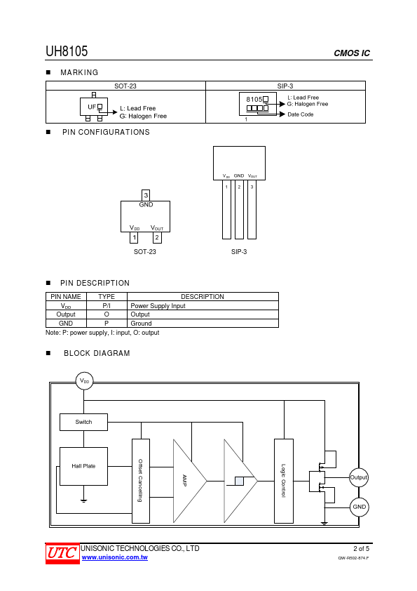 UH8105